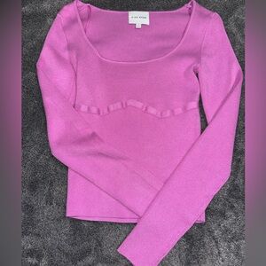 Pink Rose Vibrant Knitwear